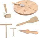 Bisetti 7 Piece Set for Making Homemade Pizza and Crepes - BisettiUSA