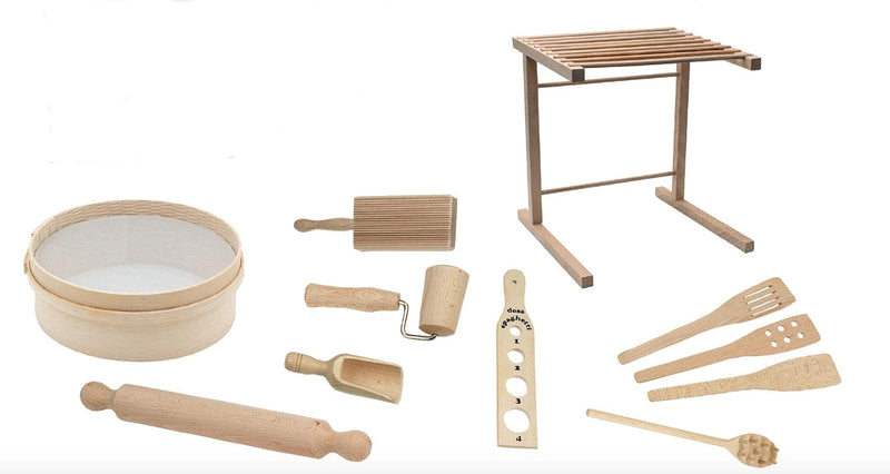 Bisetti 11 Piece Pasta Kit for Making Homemade Pasta - BisettiUSA