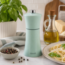 Bisetti Verona Light Blue Lacquered Wood Pepper Mill, 5-1/8-Inches - BisettiUSA