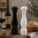 Bisetti Firenze 32 cm (12.6") Pepper Mill – Black Lacquered Beechwood – Made in Italy