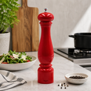 Bisetti Firenze 32 cm / 12.6 Inch Red Lacquered Pepper Mill – Made in Italy