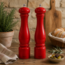 Bisetti Firenze 32 cm / 12.6 Inch Red Lacquered Pepper Mill – Made in Italy