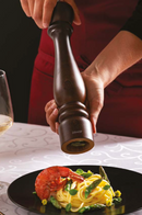 Bisetti Roma Beechwood Pepper Mill With Walnut Finish, 9-7/8-Inches - BisettiUSA