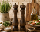 Bisetti Antique Fir Wood Set of Salt & Pepper-Bisetti-USA