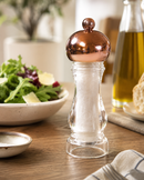 Bisetti Capri clear acrylic salt mill
