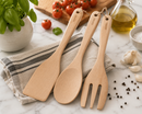 Bisetti Essential Wooden 3-Piece Kitchen Tools Set