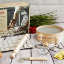 Bisetti 7 Piece Complete Pasta Kit for Making Homemade Ravioli - BisettiUSA