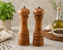Bisetti Imperia Olive Wood Salt Mill with Adjustable Ceramic Grinder, 22.5 cm (8.9 Inch) – Made in Italy
