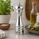 Bisetti Messina Pewter Finish Salt Mill-Bisetti-USA.

