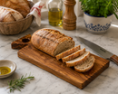 Bisetti Olive Wood Cutting Board with Triangular Handle – 10.5 × 5.7 × 0.5 Inches | Made in Italy