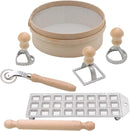 Bisetti 7 Piece Complete Pasta Kit for Making Homemade Ravioli - BisettiUSA