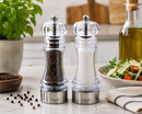 Bisetti Perugia Acrylic Salt &Pepper Mill Set, 6-7/8-Inches - BisettiUSA
