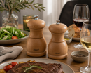 Bisetti portofino salt and pepper on dining table.