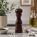 Bistti Roma pepper grinder on a kitchen counter. Bisetti-USA