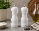 Bisetti sorrento white lacquered salt and pepper mill set-Bisetti-USA