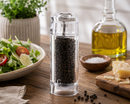 Bisetti Torino Clear Acrylic Pepper Mill – 5.9 Inches / 15 cm | Made in Italy