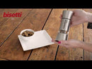 Bisetti Cinnamon Grinder Made in Italy Spice Mill for Cinnamon Sticks