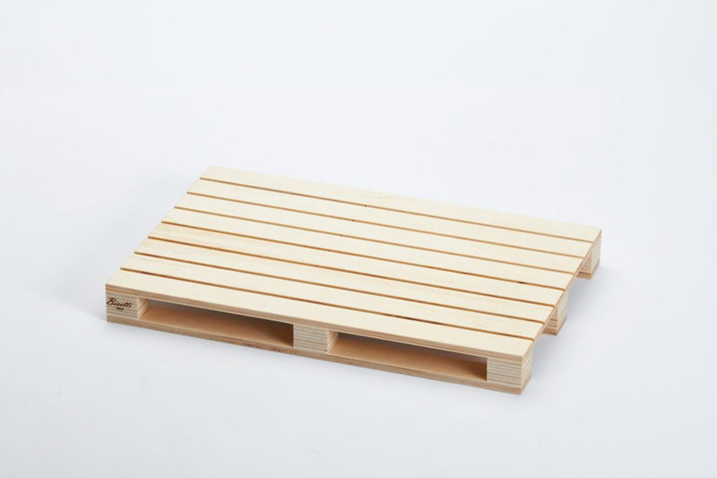Bisetti Birch Plywood Cutting Board Pallet "M", 11-13/16 x 7-7/8-Inches - BisettiUSA