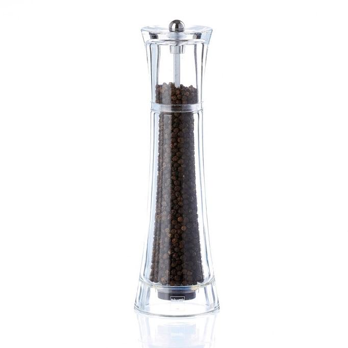 Bisetti Verona Acrylic Pepper Mill, 9-5/8-Inches - BisettiUSA