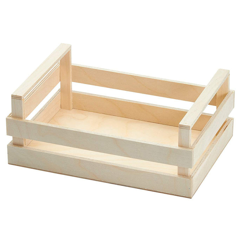 Bisetti Birch Plywood Box / Tray "M", 9-13/16 x 7-1/16 x 3-15/16-Inches - BisettiUSA