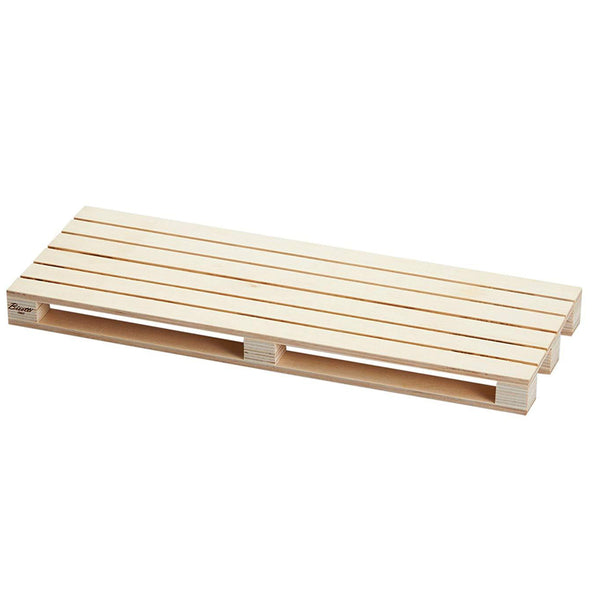 Bisetti Birch Plywood Cutting Board Pallet "L", 15-3/4 x 5-7/8-Inches - BisettiUSA