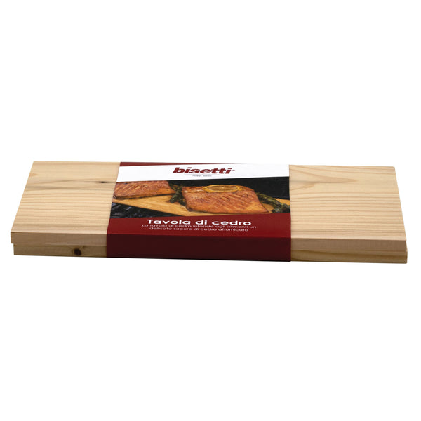 Bisetti Cedar Wood 2-Piece Cutting Board Set, Small - BisettiUSA