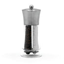 Bisetti Dual Big Acrylic & Stainless Steel Salt & Pepper Mill, 7-9/16-Inches - BisettiUSA