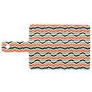 Bisetti Fantasia Beechwood Cutting Board With Full Optical Decoration "G", 12-13/16 x 6-1/2-Inches - BisettiUSA