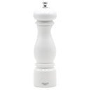 Bisetti Firenze White Lacquered Beechwood Pepper Mill, 8-11/16-Inches - BisettiUSA