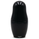 Bisetti Icons Black Lacquered Beechwood "Matryoshka" Spice Mill, 5-7/8-Inches - BisettiUSA