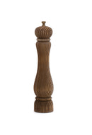 Bisetti Antique Fir-Wood Pepper Mill Antique Finishing, 10-7/8-Inches - BisettiUSA
