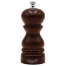 Bisetti Roma Chocolate Beechwood Salt Mill, 5-1/8-Inches - BisettiUSA
